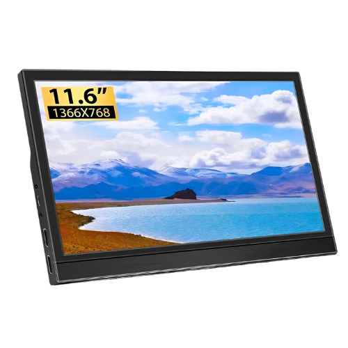 HDMI Monitor Portable 11.6 inch 1366X768 LCD Display 