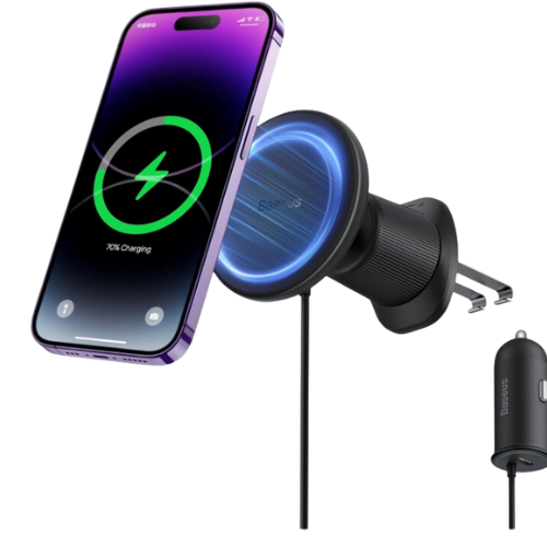Car Mount Magnetic Wireless Charger For Iphone Android 
