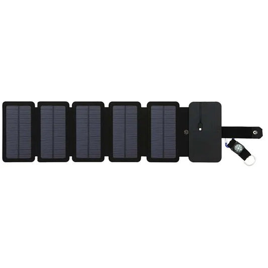 Solar Power Bank - Foldable 5V 1A USB Output