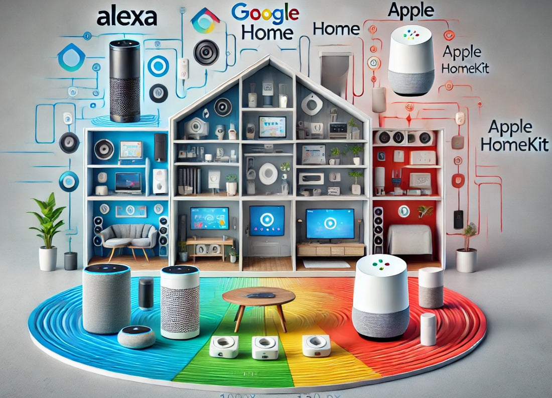  Home Assistant Ecosystems Comparative Alexa vs. Google Home vs. Apple Home kit