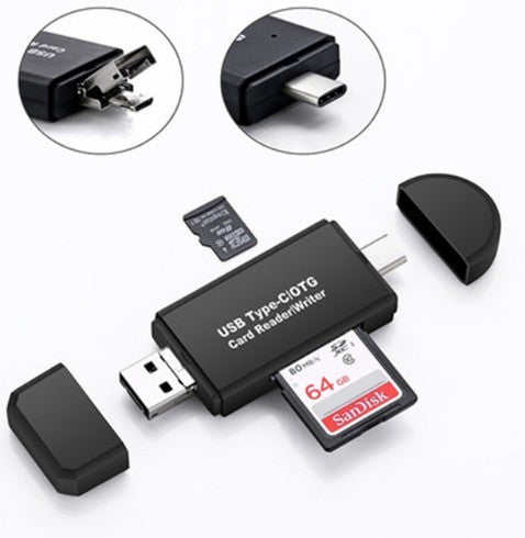 Micro USB Card Reader 2-in-1 Quick Data Transfer Solution - My Store