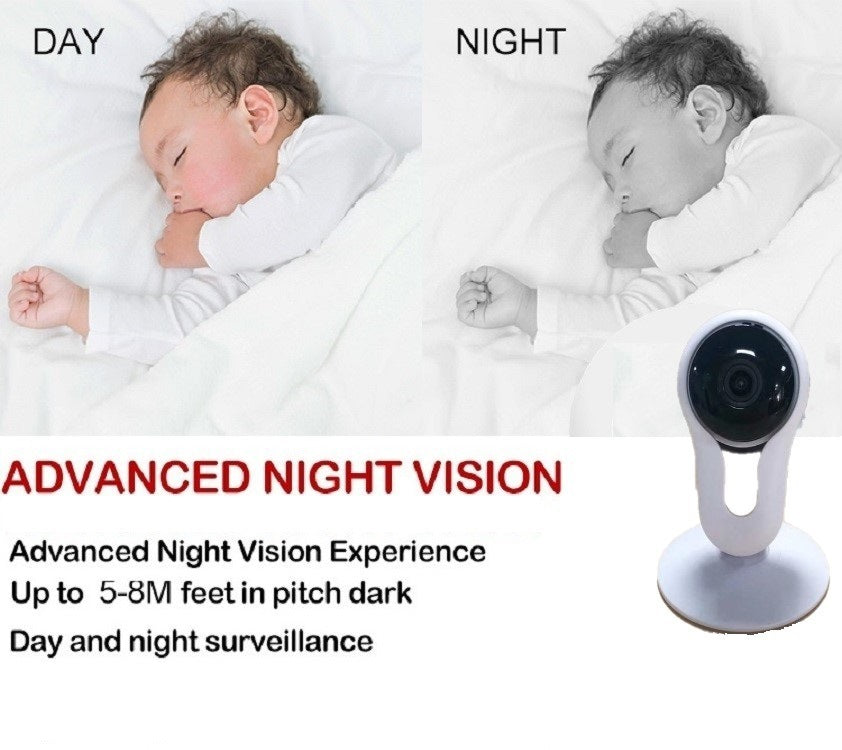 Smart Camera with Mobile App Control and Night Vision - My Store