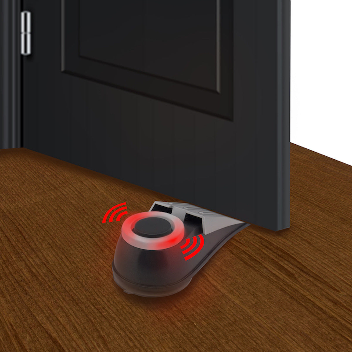 Door Wedge Stopper Flashing Security Burglar Alarm - My Store