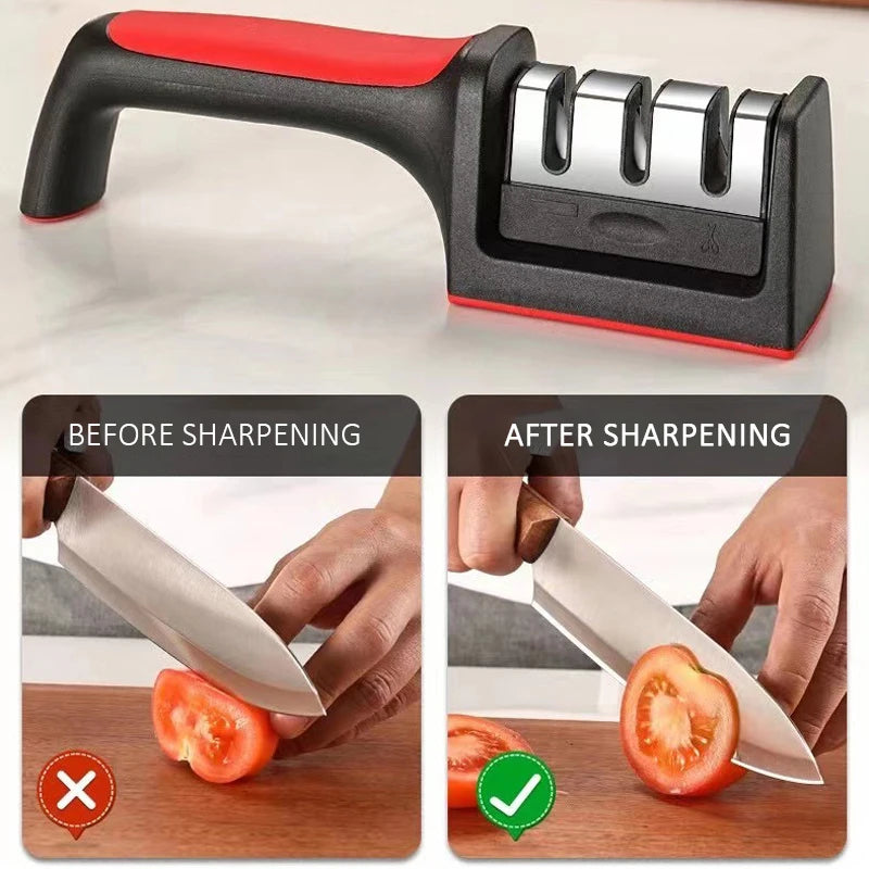 Knife Sharpener Stainless Steel Precision & Safety - My Store