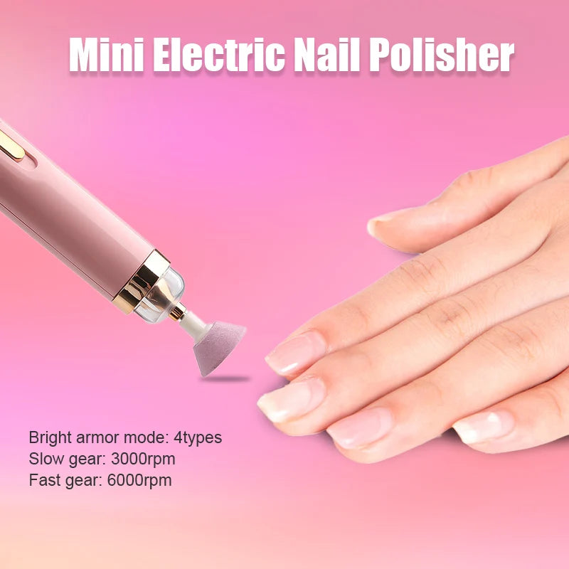 Manicure Drill with Built-In Light 5-in-1 Electric Nail File - My Store