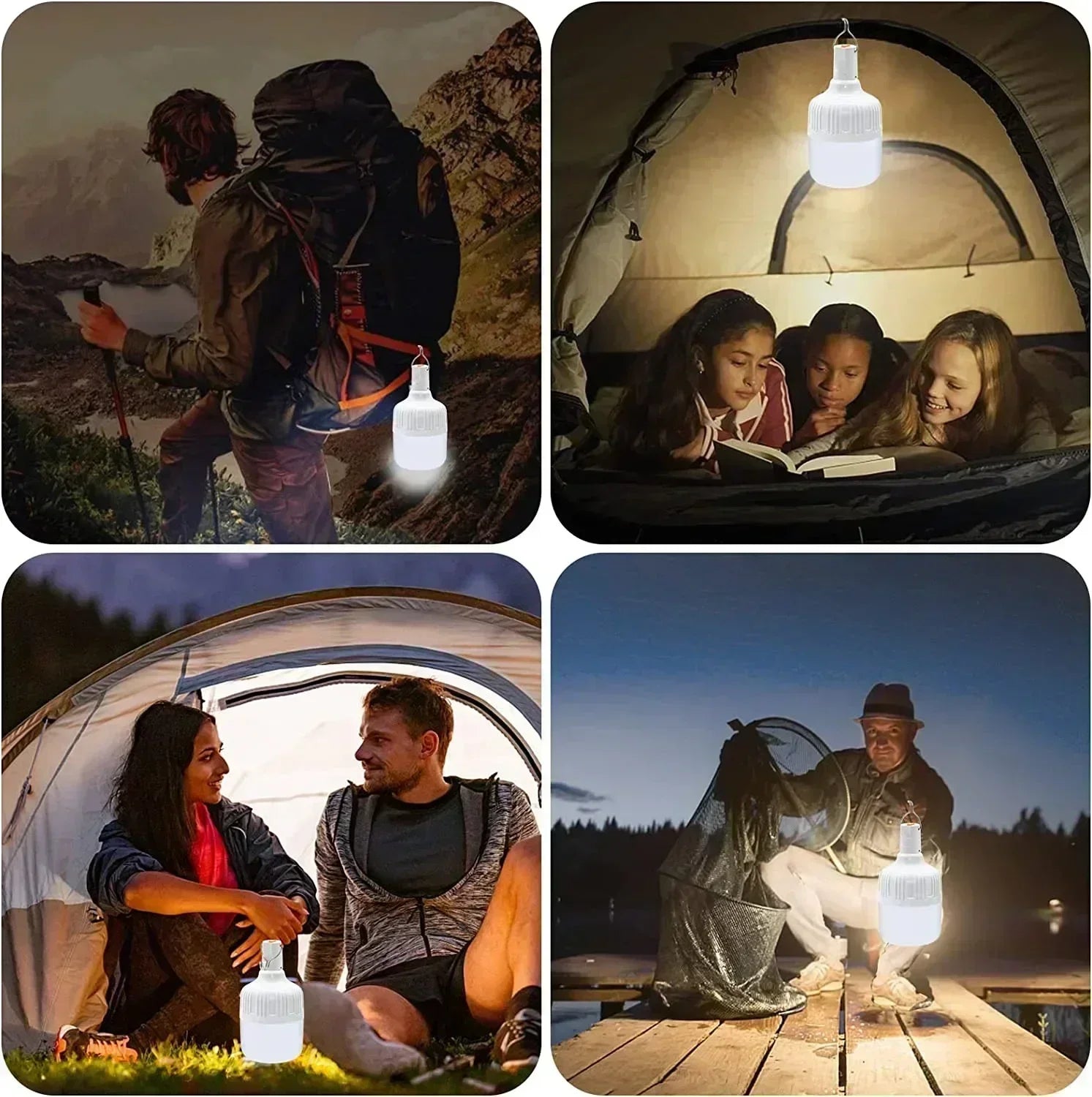 Camping Light with Adjustable LED Brightness - My Store