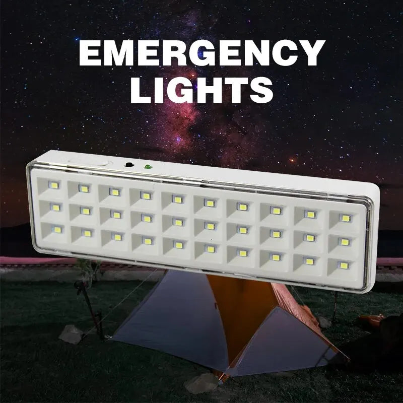 Smart Emergency Light 30 LED Power Failure Fire-Safety Lighting - My Store