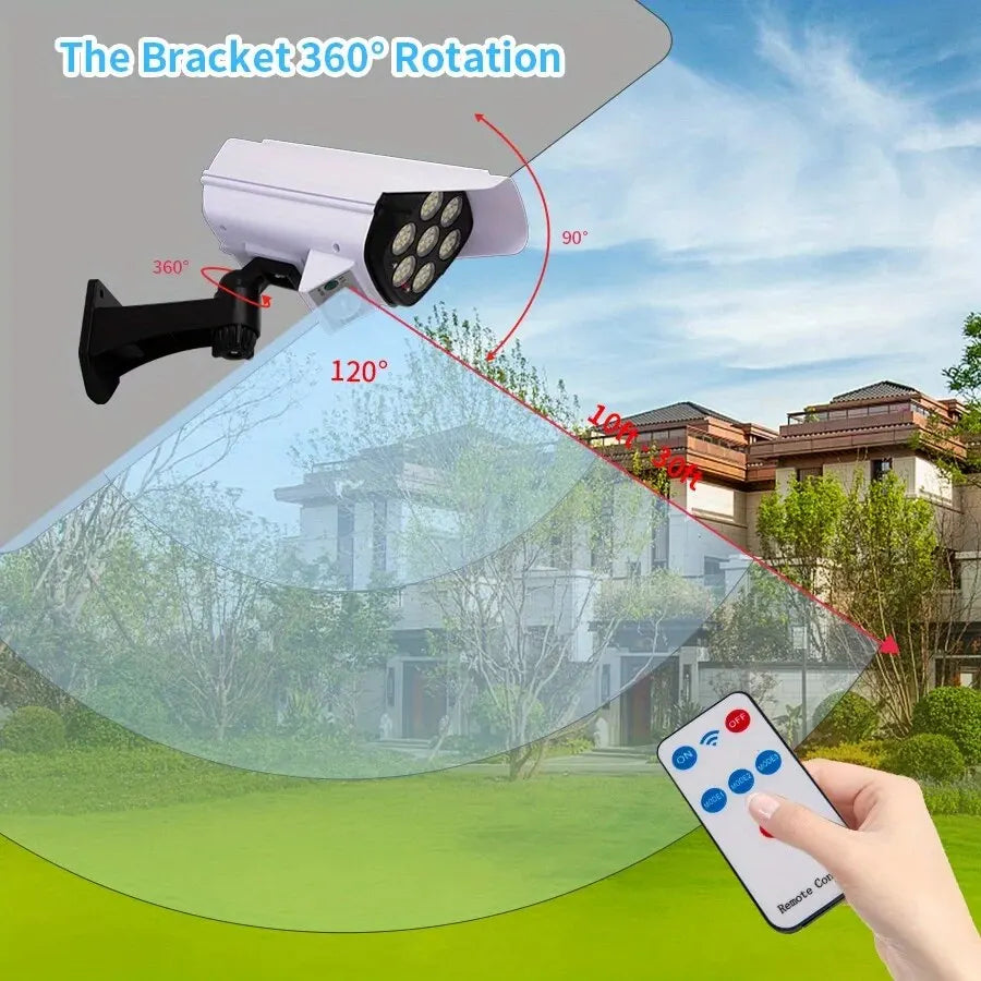 Solar Floodlight with 77 LED Motion Sensor for Security - My Store