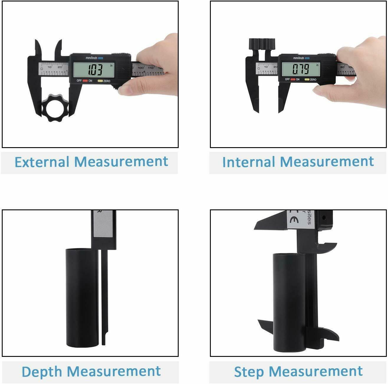 Digital Caliper Electronic Measuring Tool with LCD Screen - My Store